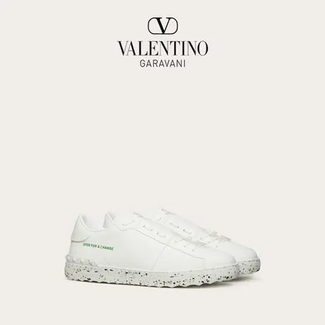 【季末优惠】华伦天奴VALENTINO男士 OPEN FOR A CHANGE小白鞋图片