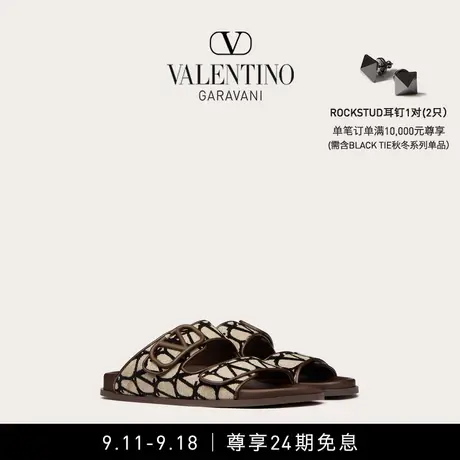 【24期免息】华伦天奴VALENTINO男士 V标志 VLOGO 凉鞋商品大图