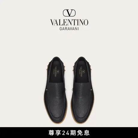 【24期免息】华伦天奴VALENTINO男士LEISURE FLOWS小牛皮休闲便鞋图片