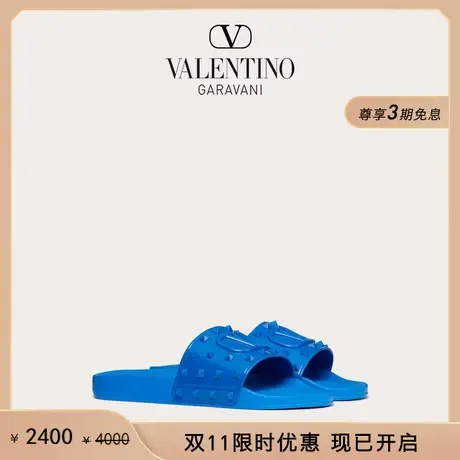 【限时优惠】华伦天奴VALENTINO男士 SUMMER VLOGO SIGNATURE拖鞋商品大图