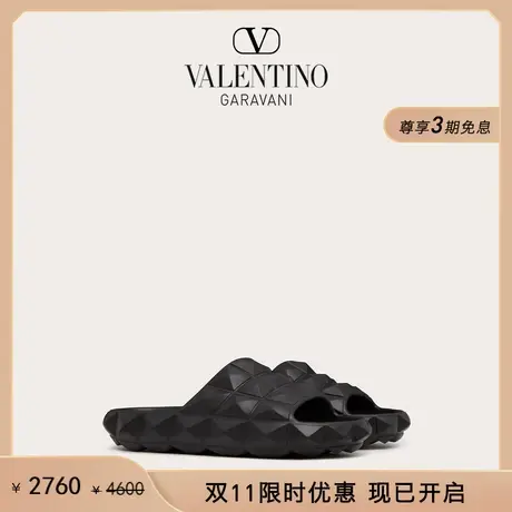【限时优惠】华伦天奴VALENTINO男士 ROMAN STUDTURTLE 橡胶凉鞋商品大图